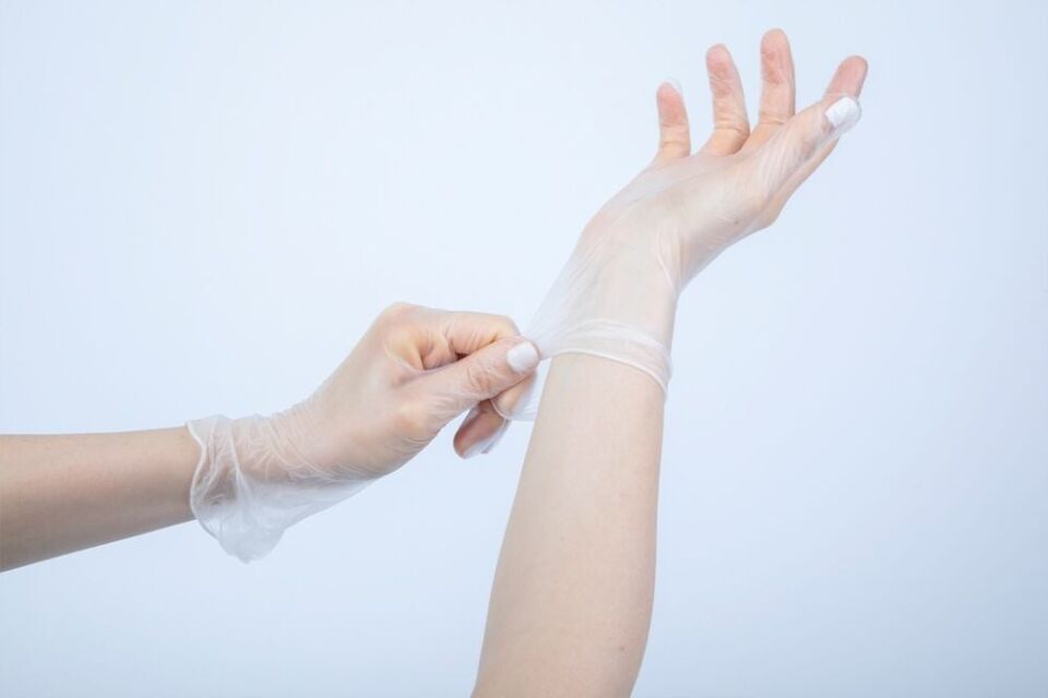 Vinil Muayene Eldiveni S-M-L