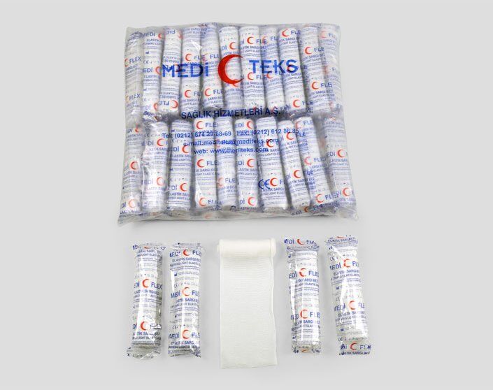 ELASTİK SARGI BEZİ 10X4 50 Lİ