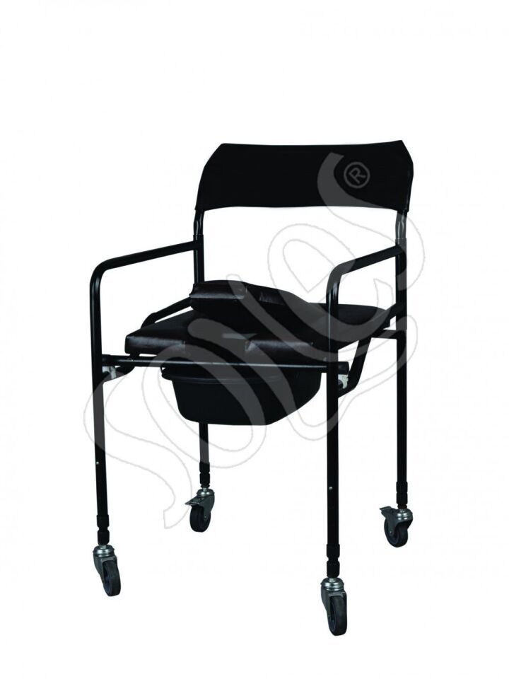 SLS 809 Deri Döşemeli Tekerlekli/Tekerleksiz Klozet Yükseltici