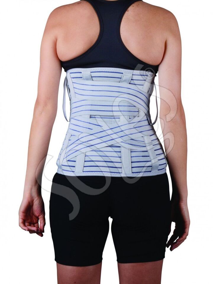 SLS 401 32 cm. çelik Balenli Lumbosakral Korse