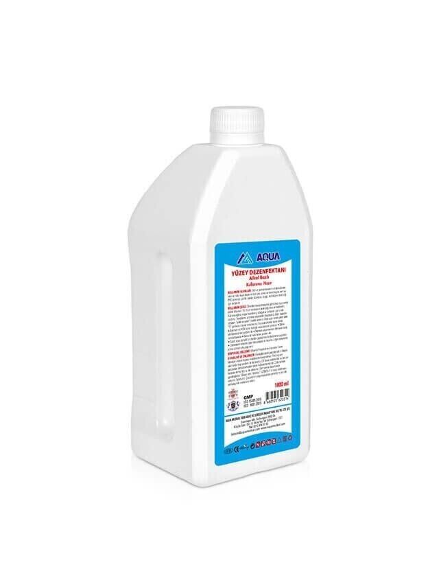 AQUA ALKOL BAZLI YÜZEY TEMİZLEYİCİ 1 LİTRE